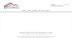 Desktop Screenshot of myprivateadjuster.com